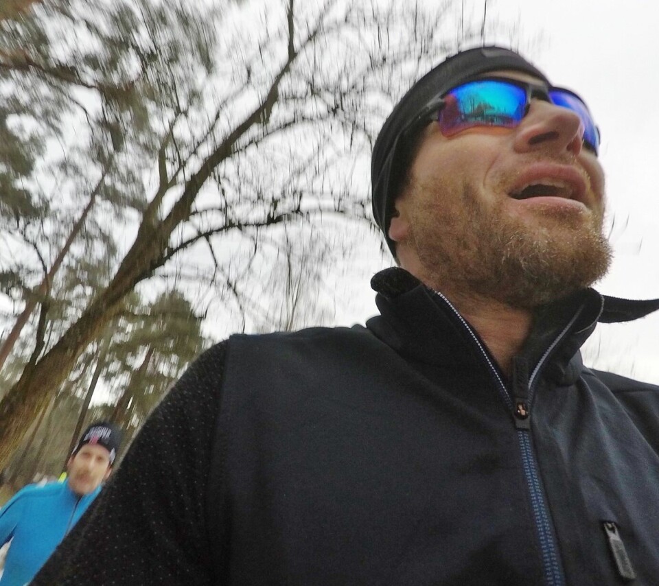 Nyttårsløpet i Tønsberg - en trivelig måte å avslutte et løpeår på Skribent_selfie_i_spurten.jpg