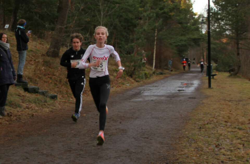 Fine løpeforhold i den 33. utgaven av Tønsbergløpet Leona_Vedvik.jpg