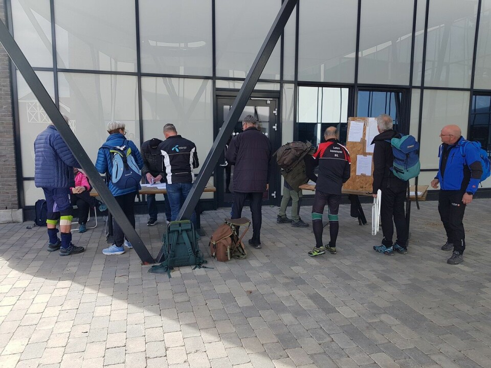 Trivelig bedrift o-løp i Moskogen i Moelv Velger starttid og betaling for l¢pet.jpg