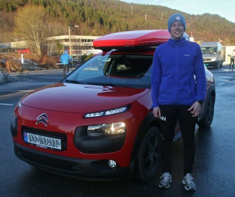 35 løpere startet vinterferien med Ålesund vinterkarusell Martin
