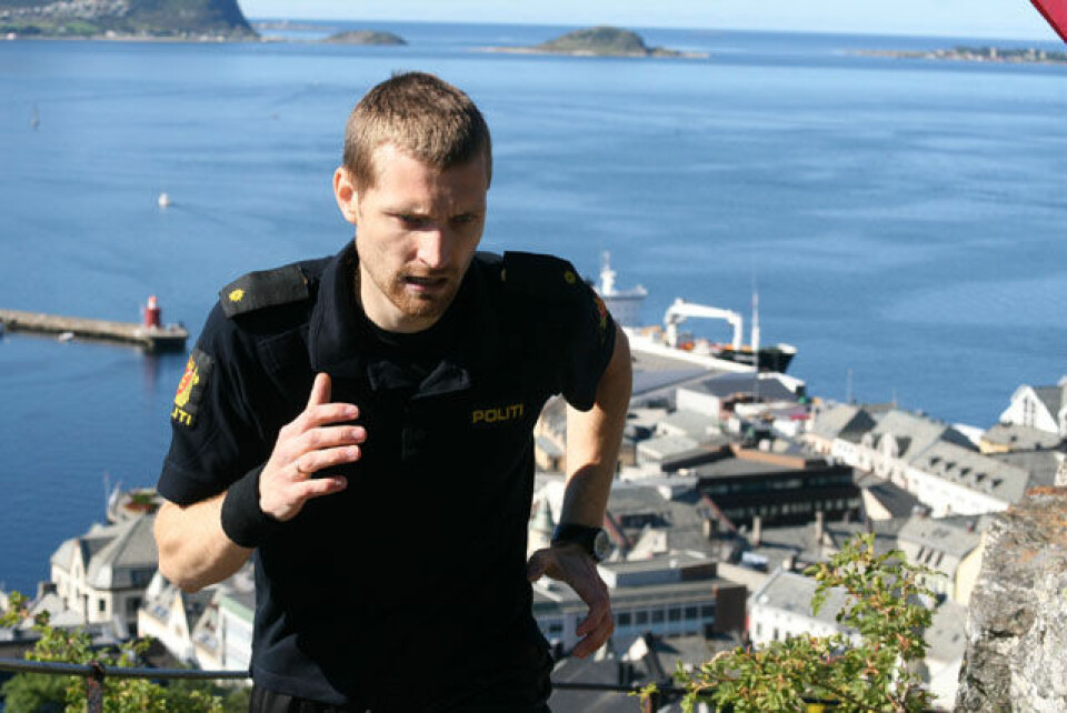 Suksess for trappeløpet i Ålesund