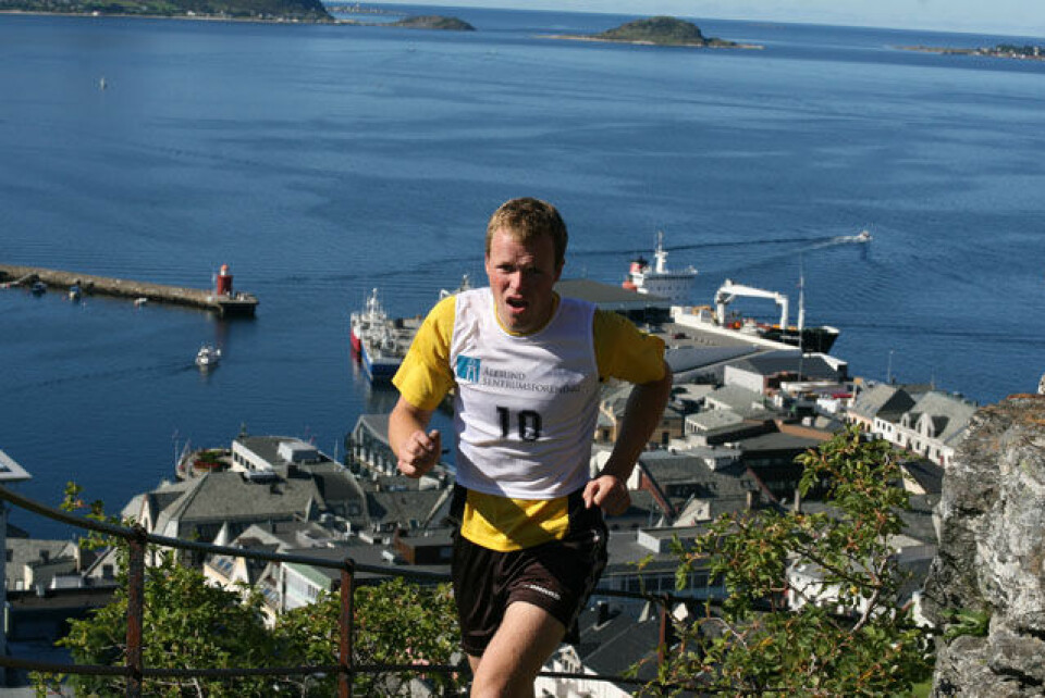 Suksess for trappeløpet i Ålesund