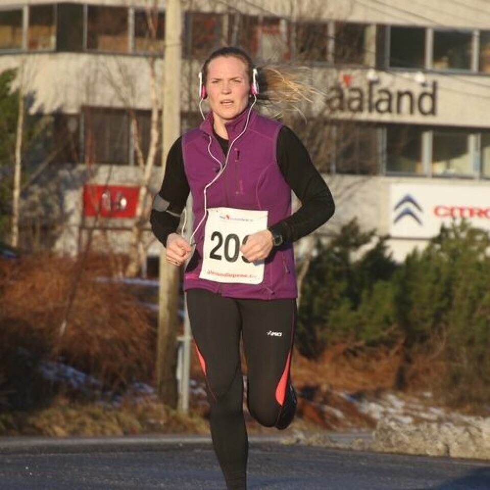 35 løpere startet vinterferien med Ålesund vinterkarusell Ingunn_Valland