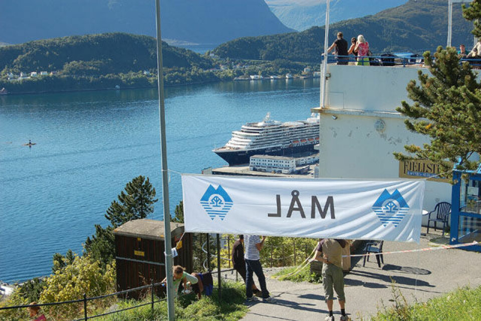 Suksess for trappeløpet i Ålesund