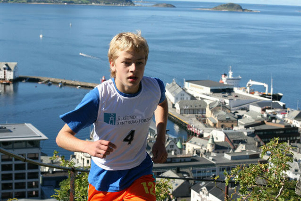 Suksess for trappeløpet i Ålesund