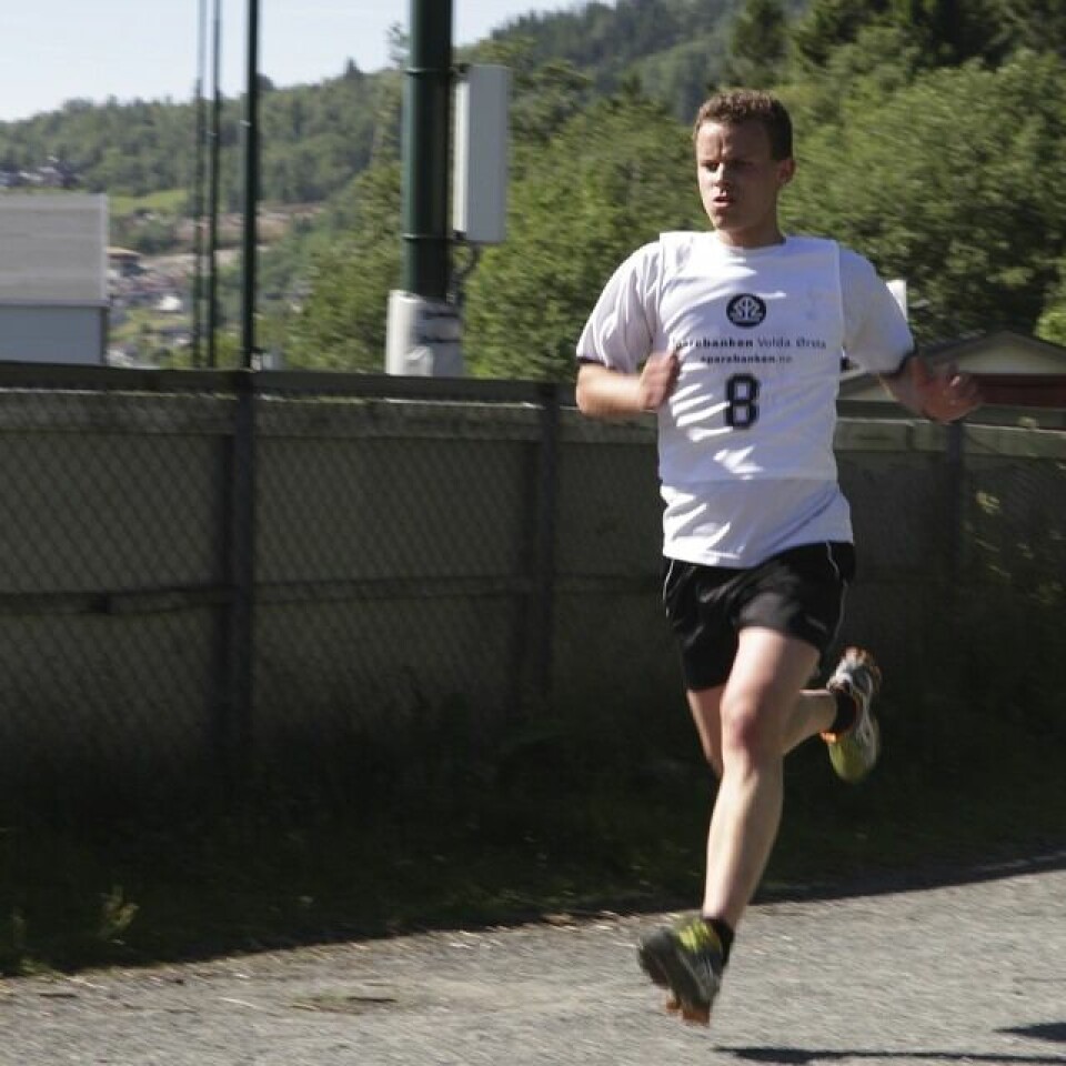 Yngve Trandal vant lørdag Rotevatnet Rundt i Volda Yngve_Trandal