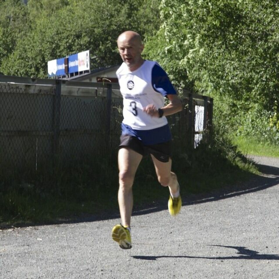 Yngve Trandal vant lørdag Rotevatnet Rundt i Volda Helge_Fuglseth