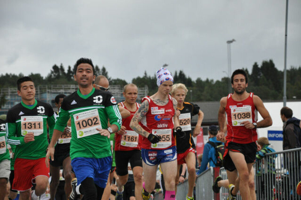 Dobbelt for Mulugeta Zwede i Knarvik