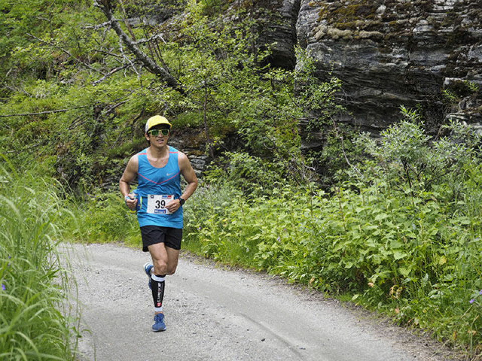 Gloria Vinstedt og Håkon Urdal vant 1. etappe i Rallarvegsløpet 7220170-haakon-urdal.jpg