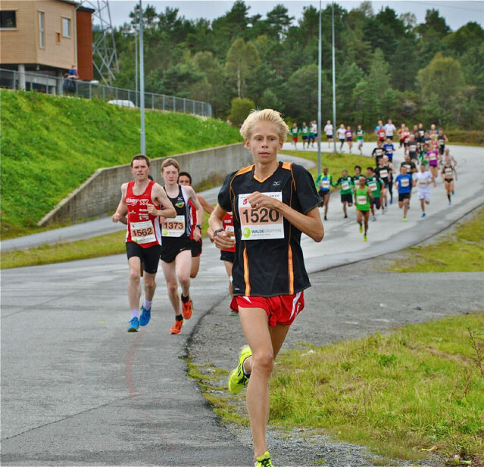 Dobbelt for Mulugeta Zwede i Knarvik
