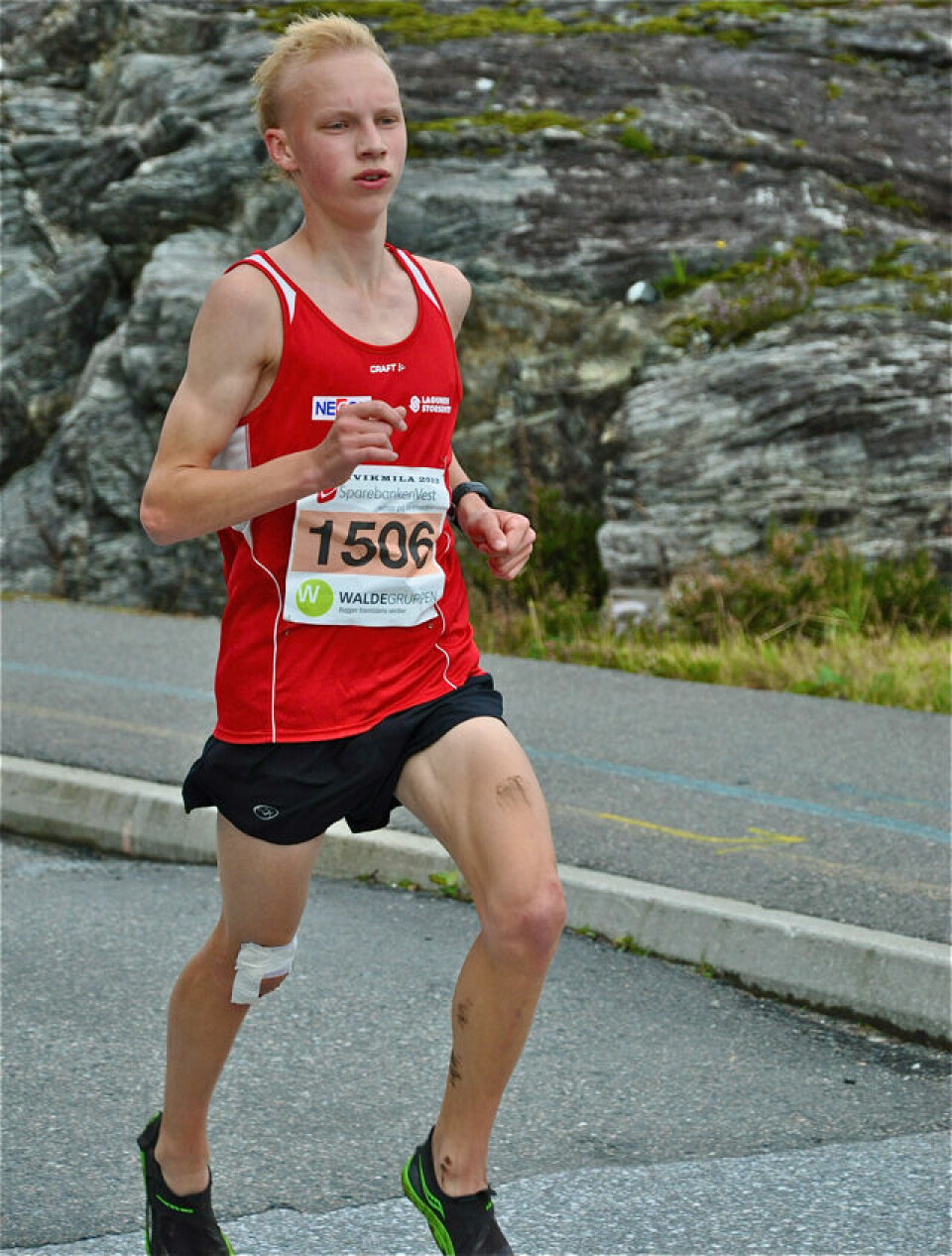 Dobbelt for Mulugeta Zwede i Knarvik