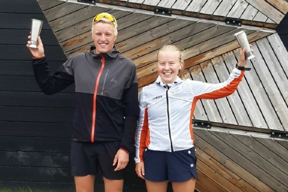 Martin Øyen Tøraasen og Ane Malene Kolstad tok begge sitt andre napp i vandrepokalen for beste tid menn og kvinner. (Foto: Folldal IF) Martin Øyen Tøraasen og Ane Malene Kolstad tok begge sitt andre napp i vandrepokalen for beste tid menn og kvinner. (Foto: Folldal IF)