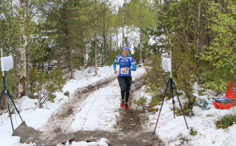 Johan Bugge med solid løyperekord i Eikenosa Opp Emma_Johansson_3_plass_dame_Foto Martin Hauge-Nilsen.jpg