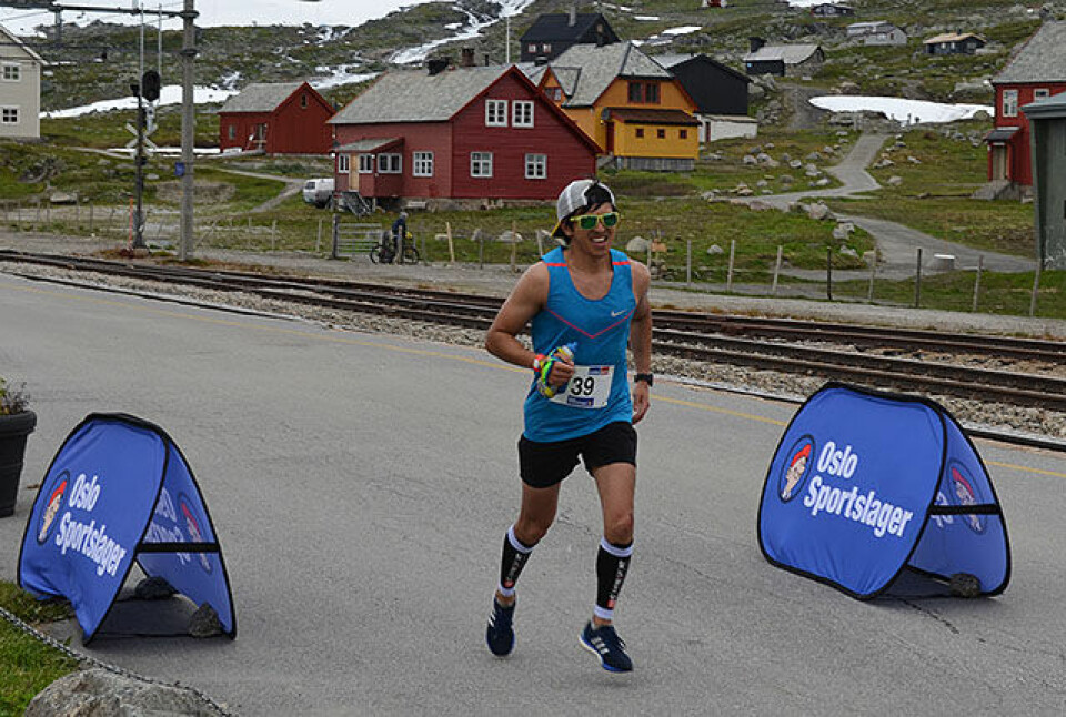 Gloria Vinstedt og Håkon Urdal vant 1. etappe i Rallarvegsløpet DSC_0174-haakon-urdal.jpg