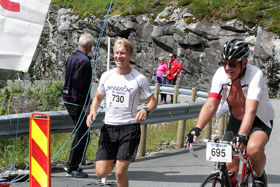 Espen Roll Karlsen og Rebecca Hilland vant Bergsdalen Opp IMG_4019.jpg