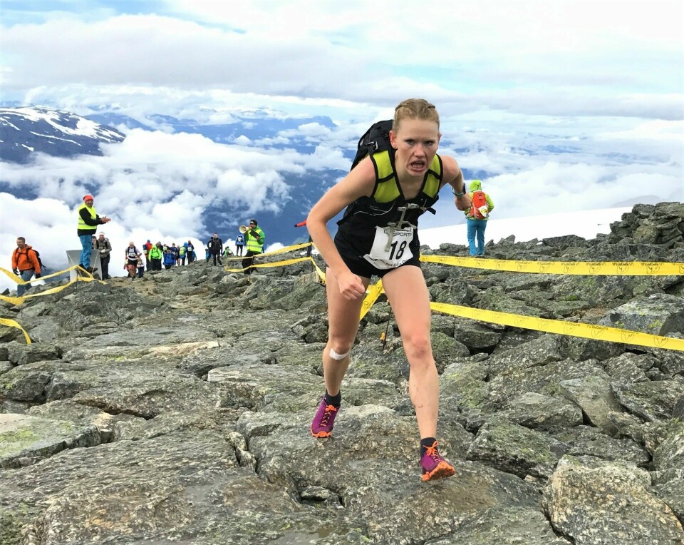 Rekordsterkt startfelt i årets La Sportiva Skåla Opp Karoline_Holsen_Kyte_Skåla_Opp_2017._FotoChristian_Prestegård.jpg