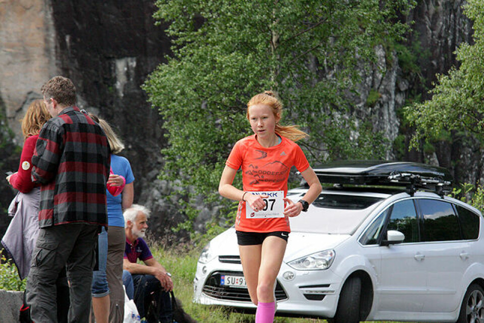 Espen Roll Karlsen og Rebecca Hilland vant Bergsdalen Opp IMG_4075.jpg
