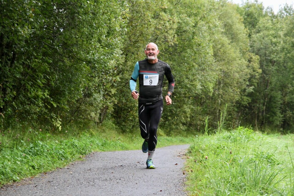 Jørn Hjørungnes vant maraton på heimebane under Nordvest Maraton Geir_Raaheim
