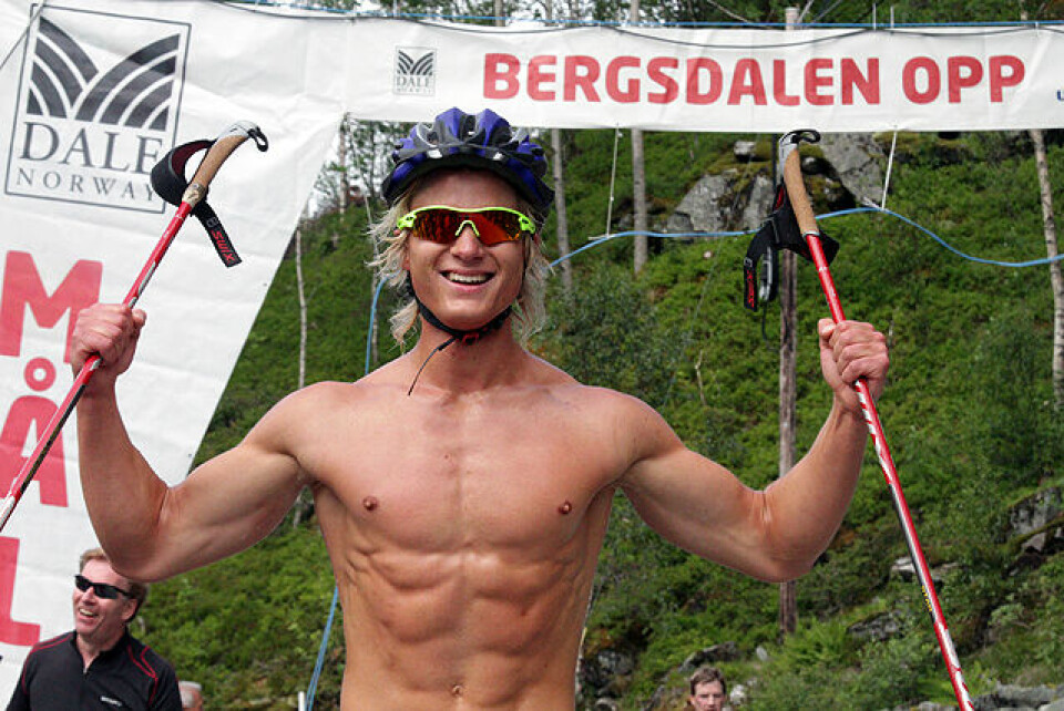 Espen Roll Karlsen og Rebecca Hilland vant Bergsdalen Opp IMG_4126.jpg