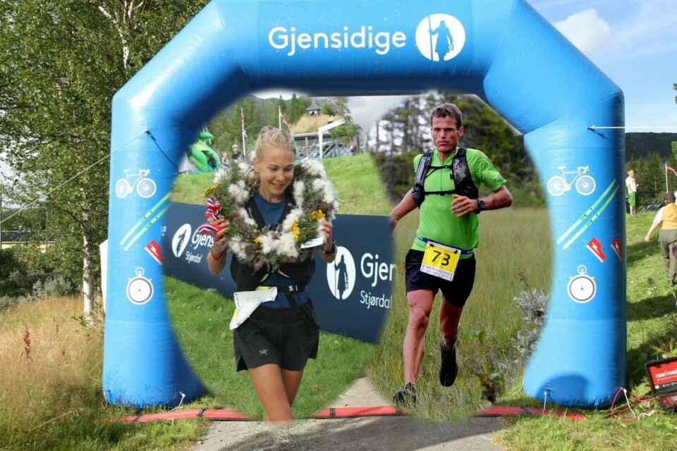 Henriette Brynthe og Hallvard Schjølberg vant NM terrengultra da mesterskapet ble arrangert i Meråker i 2018. (Foto: Olav Engen og Arne Brunes) Henriette Brynthe og Hallvard Schjølberg vant NM terrengultra da mesterskapet ble arrangert i Meråker i 2018. (Foto: Olav Engen og Arne Brunes)