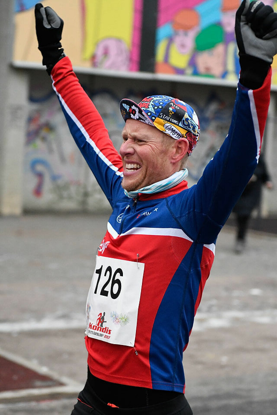 Gode tider i Kondis' Nyttårsløp under nesten perfekte forhold Runar_Saetre_jubler_50D9122.jpg