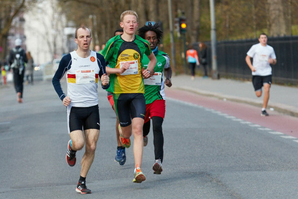 Pernille Antonsen og Hallvard Nilsen vant 5 km i Sentrumsløpet 013_5km_foto_stian_23042016.jpg
