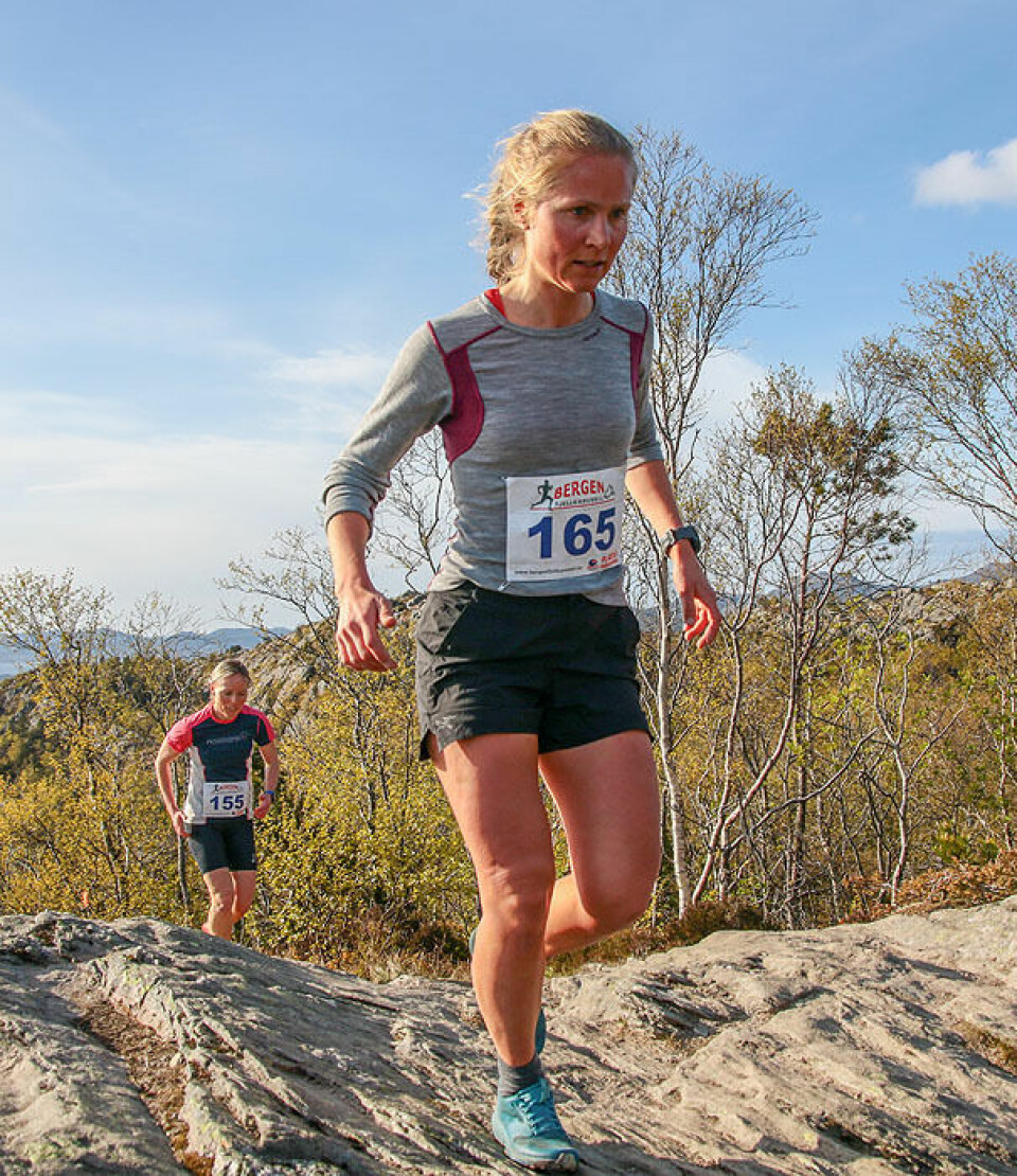 Anita Iversen Lilleskare og Anders Sommer var raskest over Kvitebjørn 3J6A1565.jpg