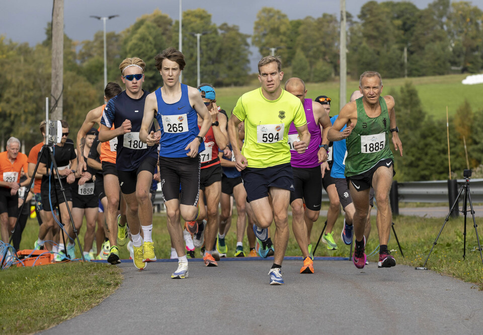 Starten går for Perseløpet 11. september 2022. (Foto: Bjørn Hytjanstorp) Starten går for Perseløpet 11. september 2022. (Foto: Bjørn Hytjanstorp)