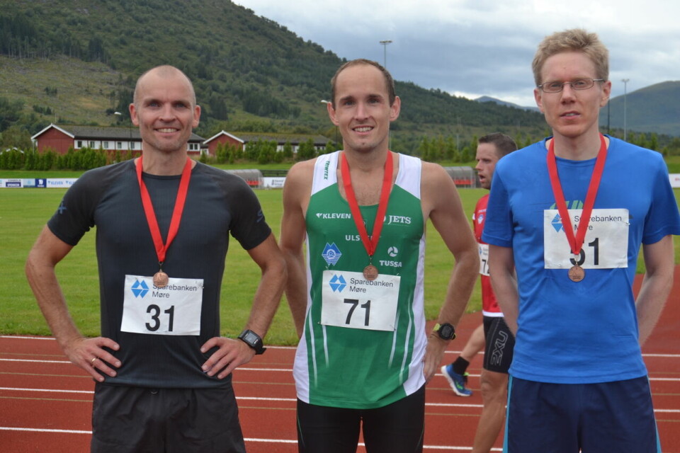 Jørn Hjørungnes vant maraton på heimebane under Nordvest Maraton Halv_tre_beste