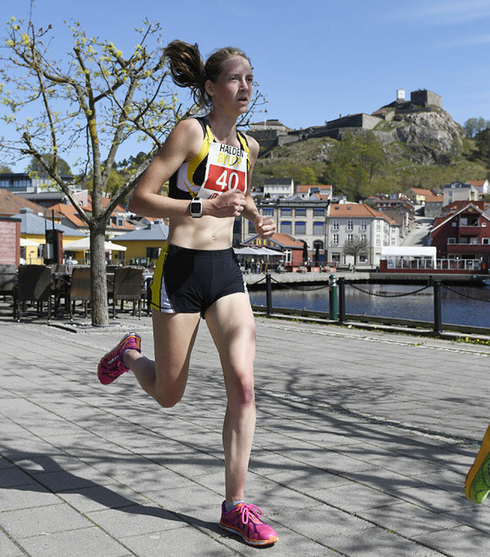 Tessa Frenay og Emil Wingstedt vant mila i Halden Byløp 50D9771-10km-40.jpg