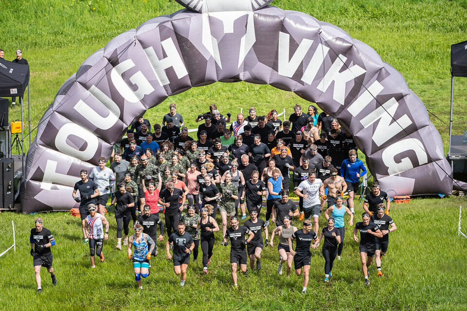 En av startene i Tough Viking 2022. (Alle foto: Samuel Hafsahl) En av startene i Tough Viking 2022. (Alle foto: Samuel Hafsahl)