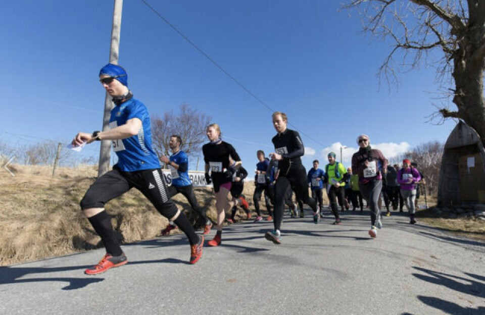 Voksøy Bringsvor og Festø vant Sjutoppsturen på Sandsøya starten_foto Ingar Støyle Bringsvor.jpg