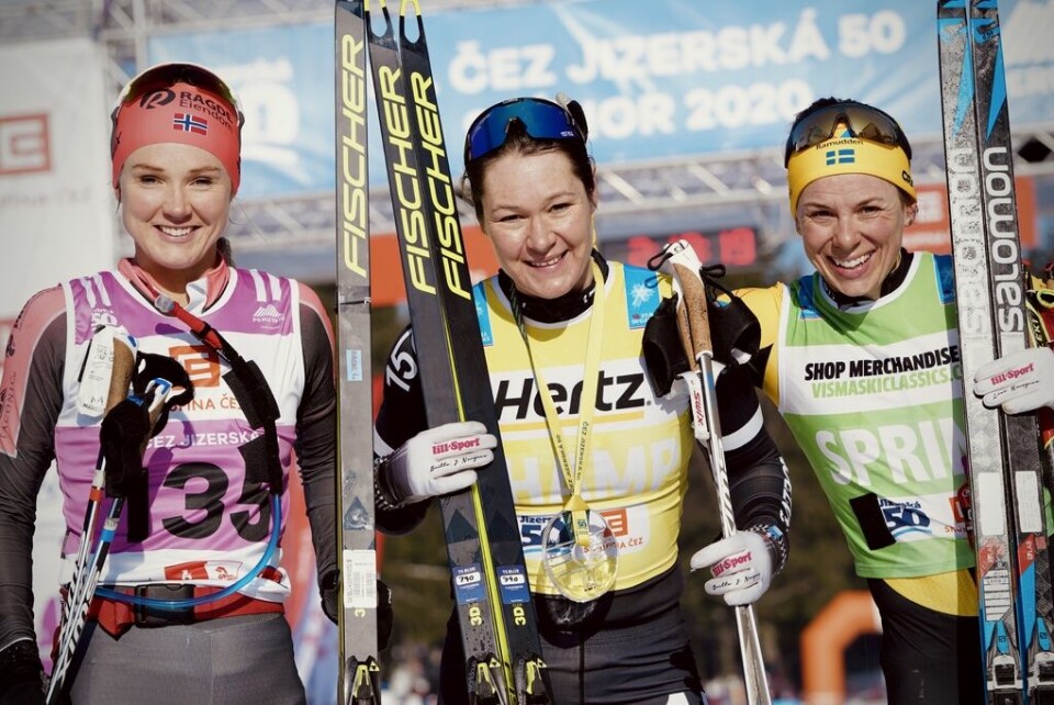 Andreas Nygaard og Britta Johansson Norgren vant Jizerska Padesatka