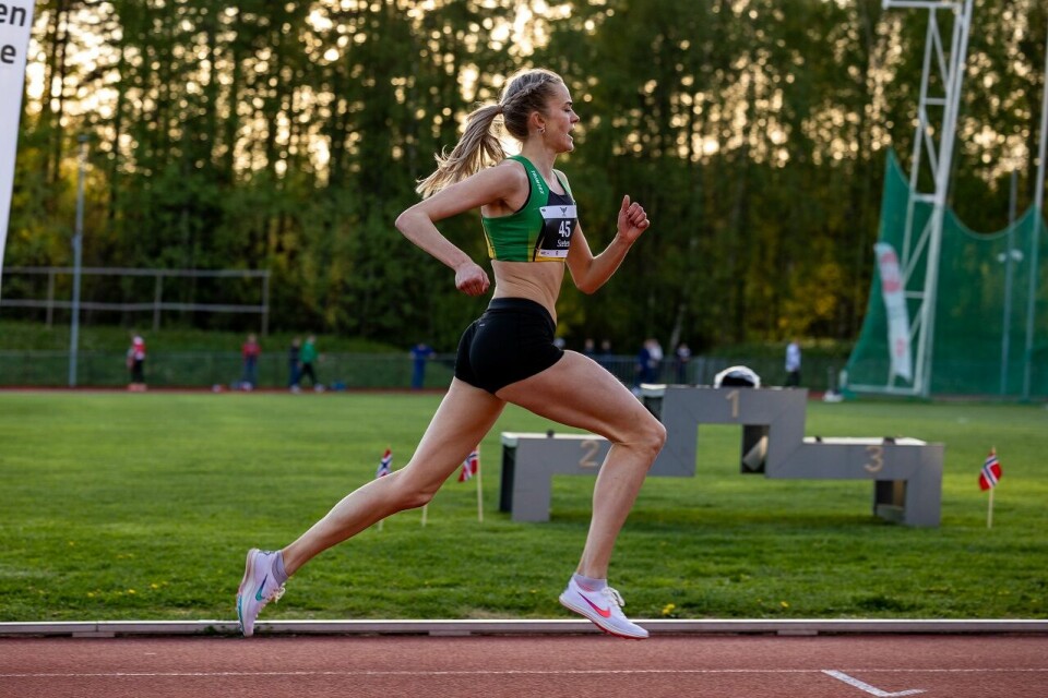 Amalie Sæten – en rose i stadig blomstring 3000m KS Amalie Sæten.jpg