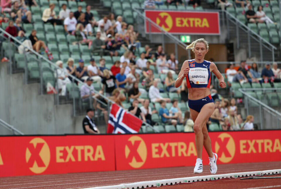 Ny pers til Karoline Bjerkeli Grøvdal på 5000 m grovdal_8U3A5314.JPG