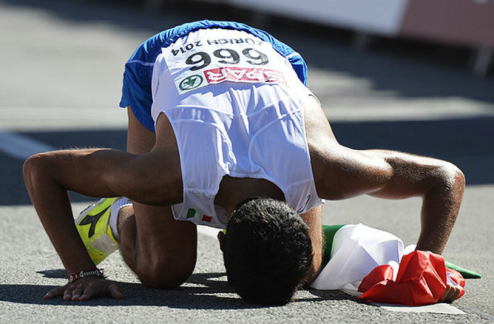 Meucci maratonmester, mens Brox vant Harstad-duellen maraton-menn-Meucci-666_D4N1762