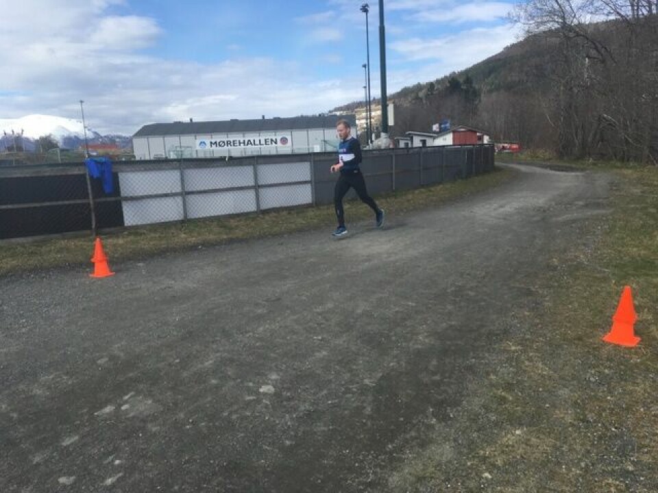 Leif Sægrov vant den 61. utgaven av Rotevatnet rundt Startnr 4.jpg