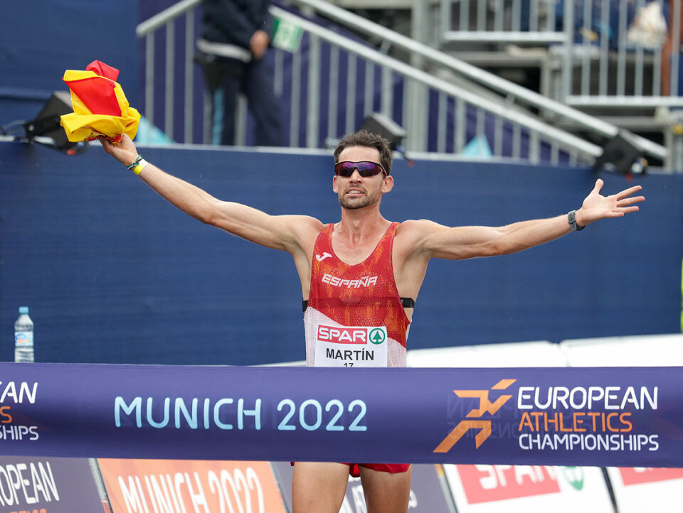 Perseus Karlström slo tilbake på 20 km kappgang i EM 1U9A7824.jpg