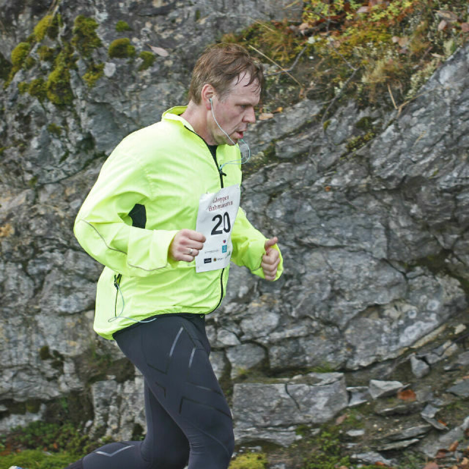 Strålande haustver under Gloppen halvmaraton AlfredBjoerlo.jpg
