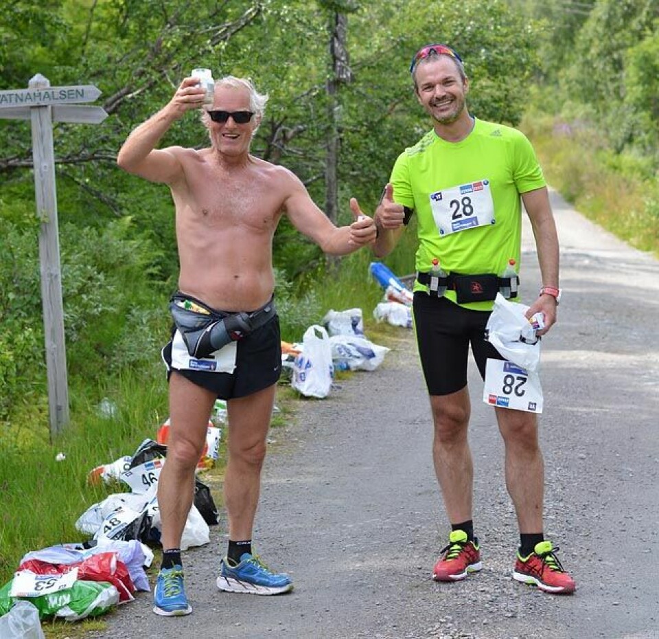 Svein Ove Risa og Therese Falk leder Rallarvegsløpet 1_Gunnar_Vaage_og_Trygve_Fjeldheim_DSC_0578.jpg