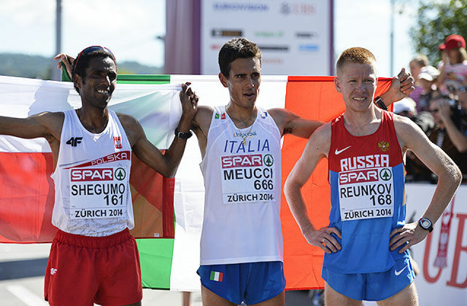 Meucci maratonmester, mens Brox vant Harstad-duellen maraton-menn-medaljevinnerne_D4N1964.jpg