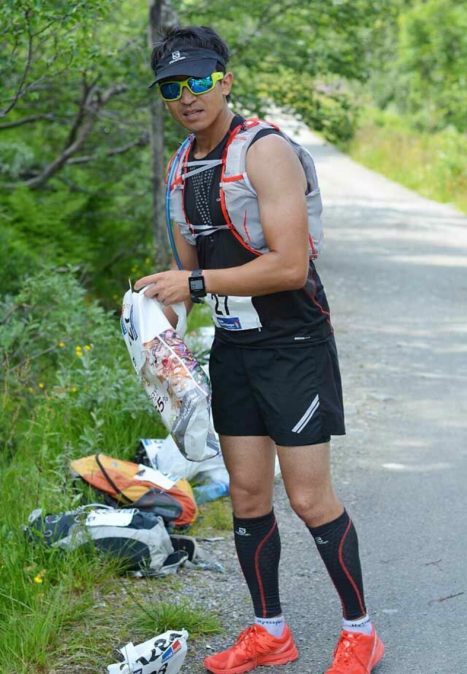 Svein Ove Risa og Therese Falk leder Rallarvegsløpet 1_Haakon_Urdal_DSC_0474.jpg