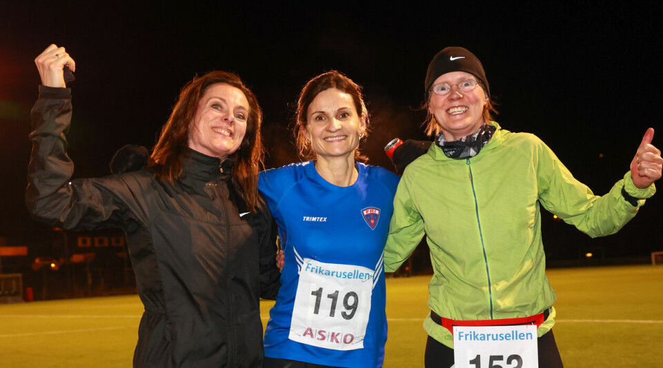 Kristen Aaby og Synøve Brox topper aldersjustert 5 km i 2023 Marianne Nesbø Ådland_og_Vigdis Gaupholm Reigstad_og_Solveig Vannes.jpg