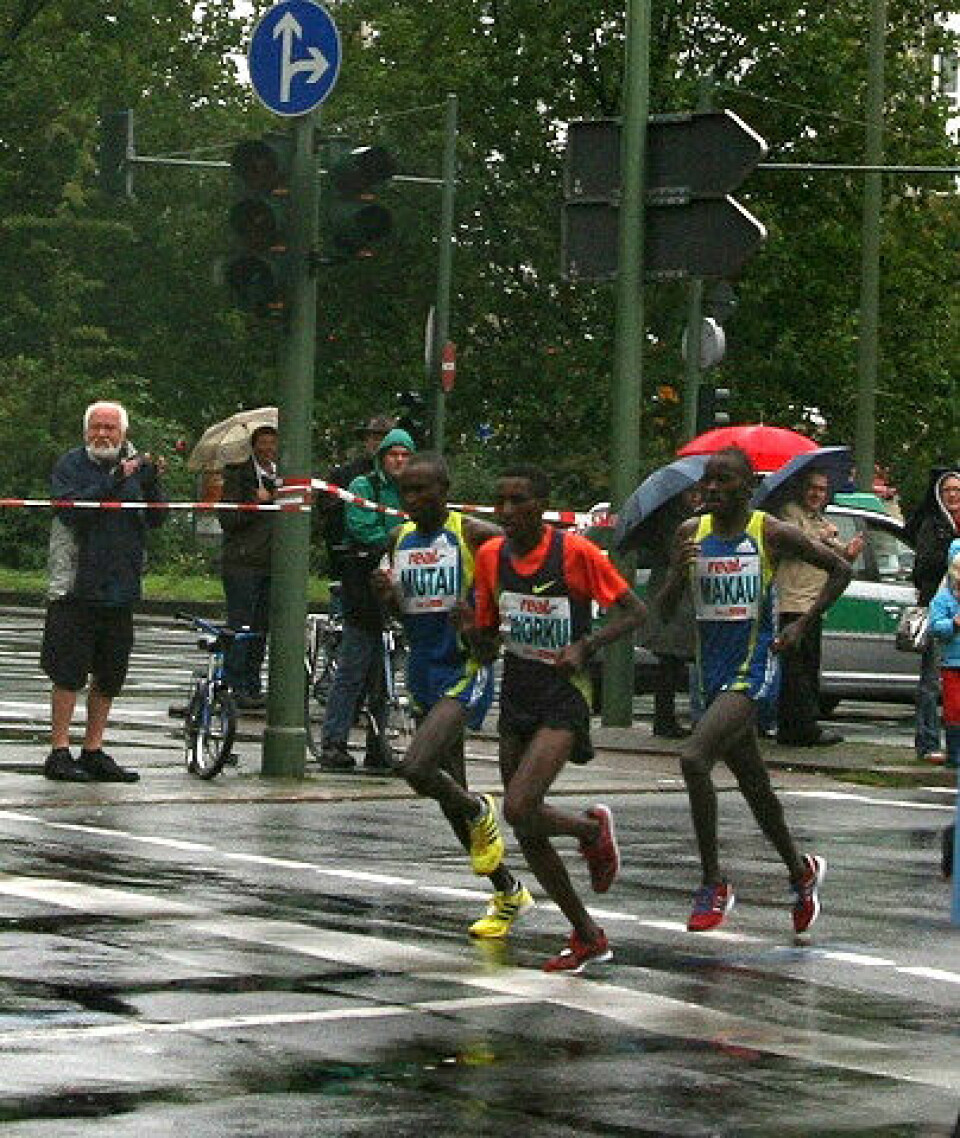 Sterke tider i Berlin Marathon