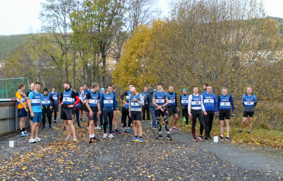 Hallvard Bergmann og Ingrid Festø vant Rotevatnet rundt Start.jpg