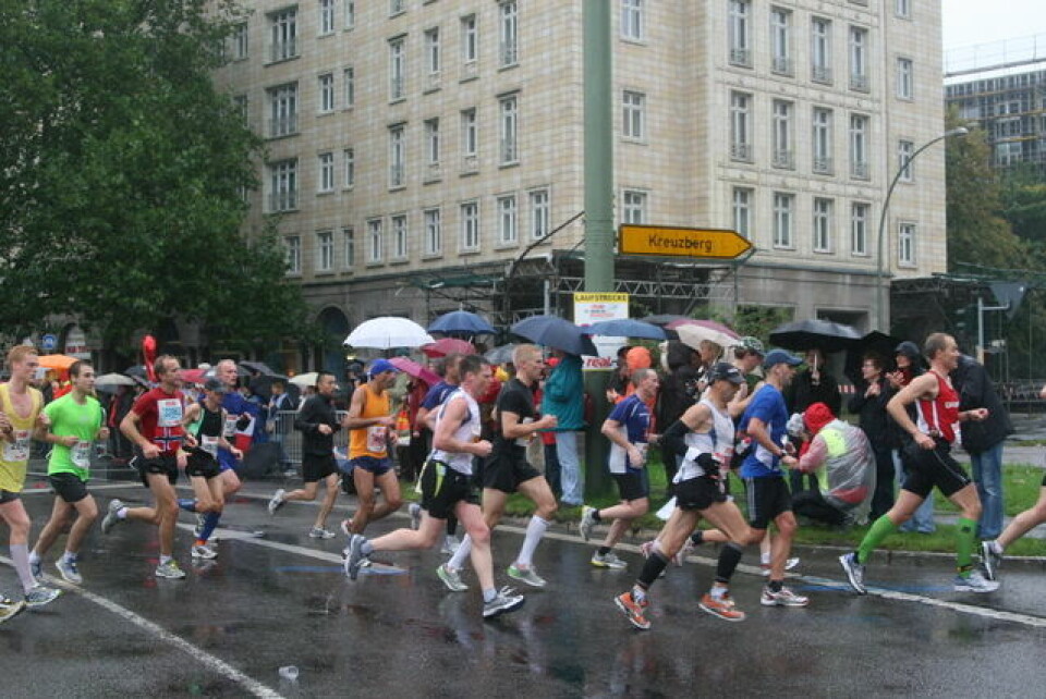Sterke tider i Berlin Marathon