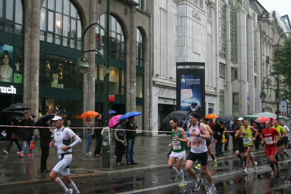 Sterke tider i Berlin Marathon