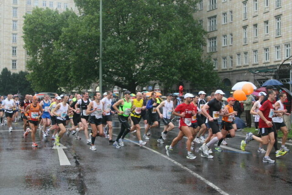 Sterke tider i Berlin Marathon