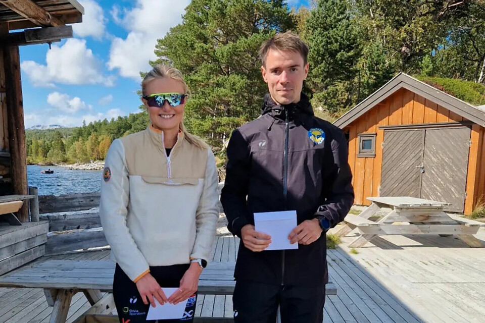 Hanna Braut og Peder Talsnes vant 10 kilometeren under Nerskogsløpet. (Foto: Arrangøren) Hanna Braut og Peder Talsnes vant 10 kilometeren under Nerskogsløpet. (Foto: Arrangøren)
