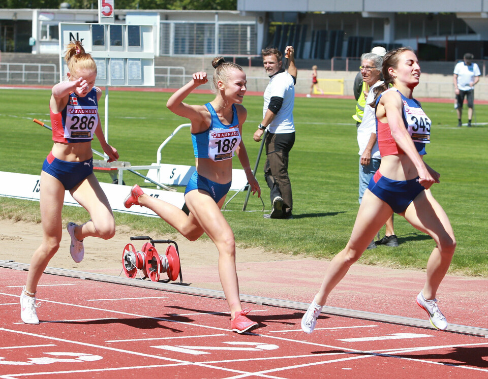 Mellom- og langdistanseløperne sørget for mange poeng til Norge første dag i landskampen 1500m_U20_finnish_AZ3T8007.jpg